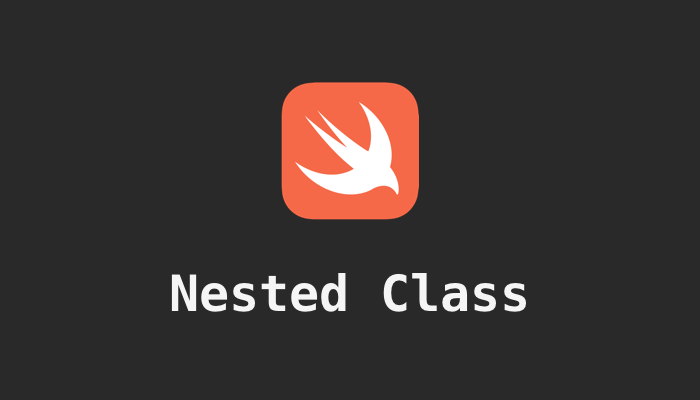 Nested class in Swift